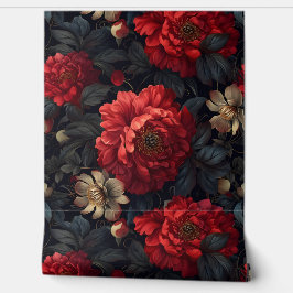 Papel Pintado Sparkling Peony Noel Botanical