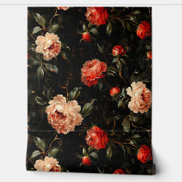 Papel Pintado Sparkling Peony Noel Botanical