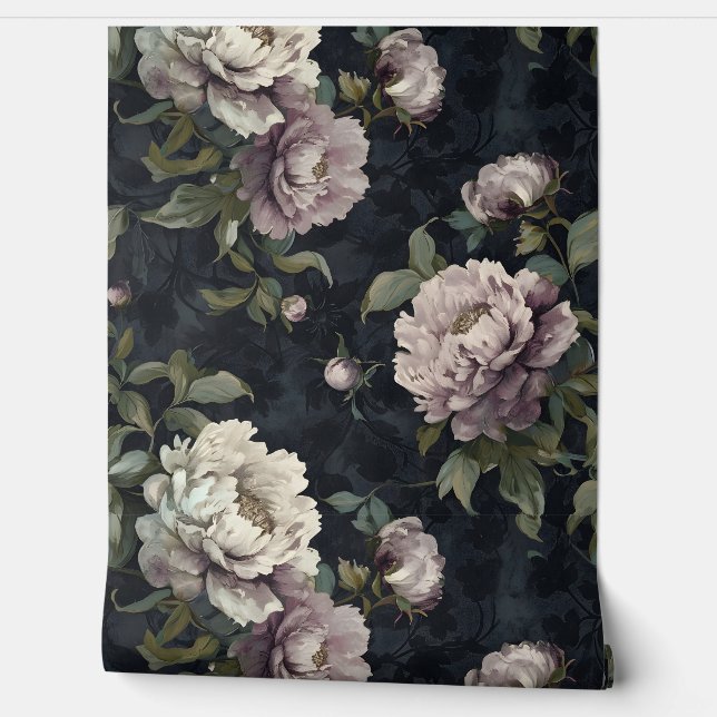 Papel Pintado Sparkling Peony Noel Botanical (Desenrollar)