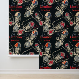 Papel Pintado Sports Boots Fashion Pattern