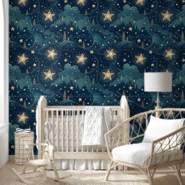 Papel Pintado Starry Night Pattern