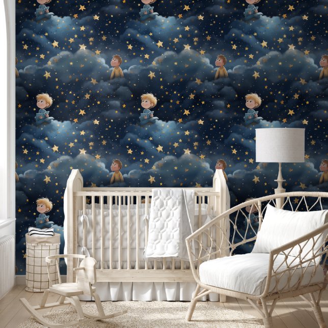 Papel Pintado Starry Night Sky Stars (Niños)