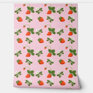 Papel Pintado Strawberries