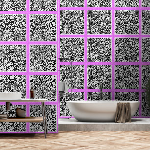 Papel Pintado Su código QR Análisis de información Personalizado