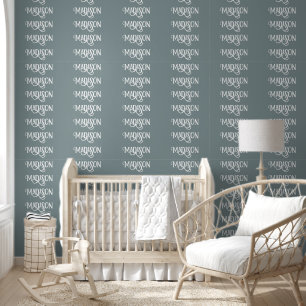 Papel Pintado SU NOMBRE Color del Personalizado repetidor