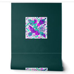 Papel pintado suave con patrón geométrico abstract