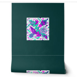 Papel pintado suave con patrón geométrico abstract