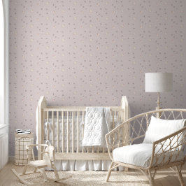 Papel pintado suave y neutral para habitación de n