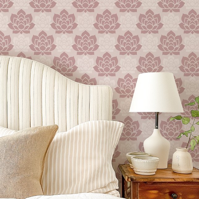 Papel Pintado Suculenta Sofisticada Malva (Subido por el creador)