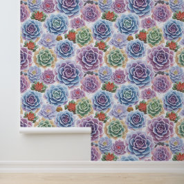 Papel Pintado Suculentos