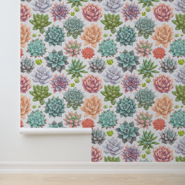 Papel Pintado Suculentos