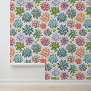 Papel Pintado Suculentos