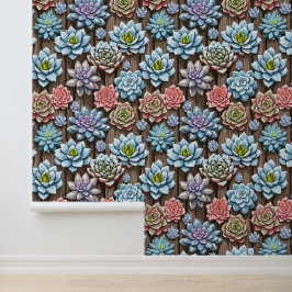 Papel Pintado Suculentos