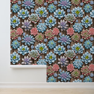 Papel Pintado Suculentos