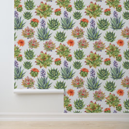 Papel Pintado Suculentos