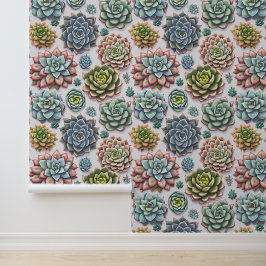 Papel Pintado Suculentos