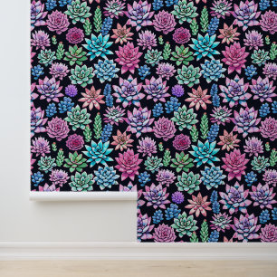 Papel Pintado Suculentos