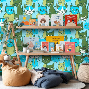 Papel Pintado Sueños de gatos
