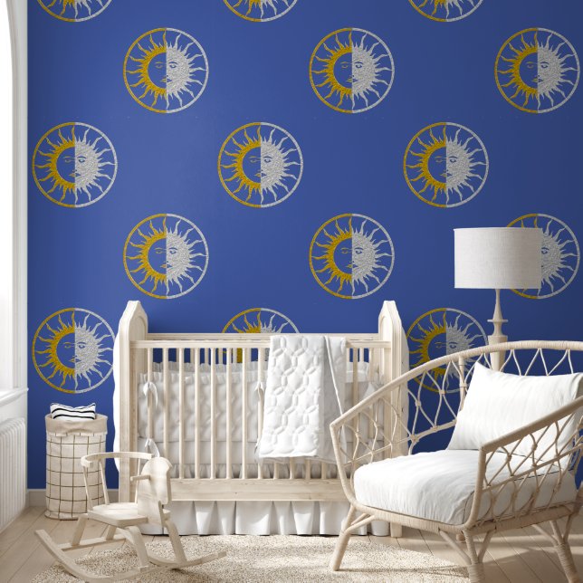 Papel Pintado SUN & MOON - Símbolo espiritual 2 (Niños)