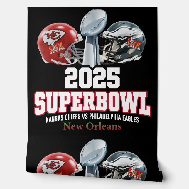 Papel Pintado Súper Bowl de 2025 (Desenrollar)