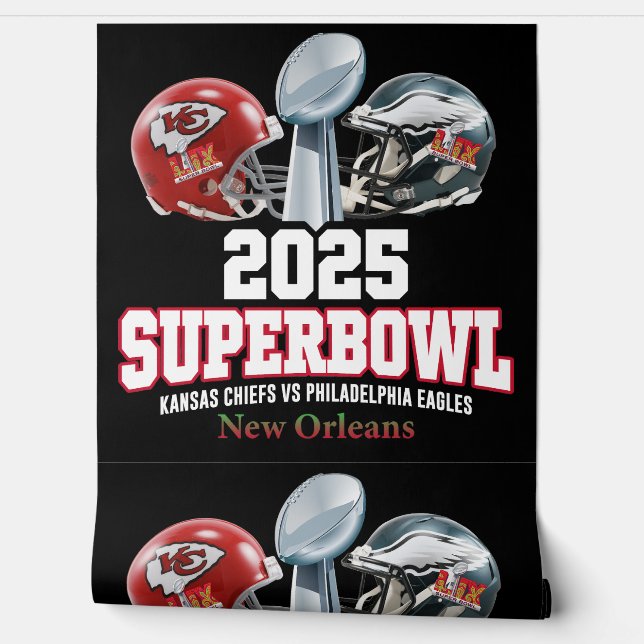 Papel Pintado Súper Bowl de 2025 (Desenrollar)