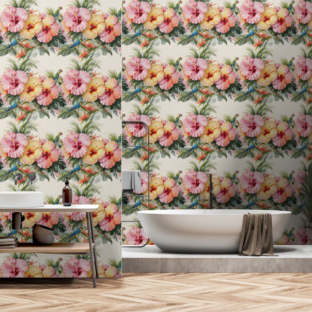 Papel Pintado Susurros de la naturaleza (Baño)