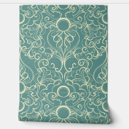 Papel Pintado Swirl Damask