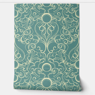 Papel Pintado Swirl Damask