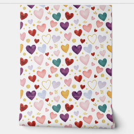 Papel Pintado Tapiz de Corazón Real