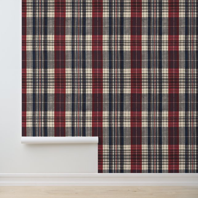 Papel Pintado Tartán de la Antigua Escocia (Solicitud)