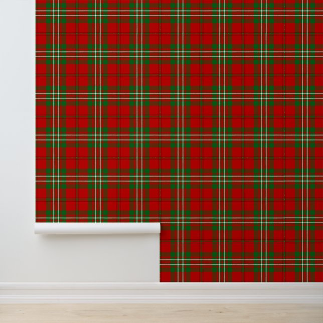 Papel Pintado Tartan Rojo Clan Scott (Solicitud)