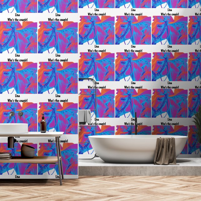 Papel Pintado Tejido térmico personalizado (Baño)