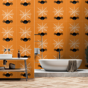 Papel Pintado Telaraña de Halloween 
