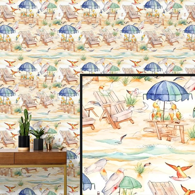 Papel Pintado Tema de la playa (Subido por el creador)