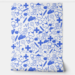 Papel Pintado Tema médico Decoración para personas y pacientes c