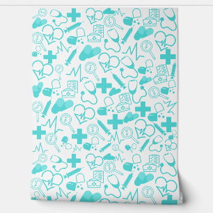 Papel Pintado Tema médico Decoración para personas y pacientes c