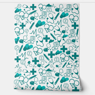 Papel Pintado Tema médico Decoración para personas y pacientes c