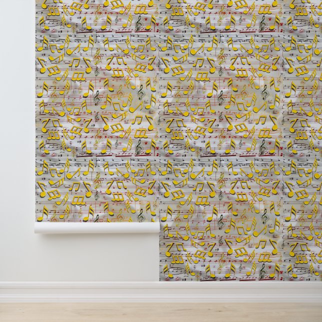 Papel Pintado Temas de Celebración para Amantes de la Música (Solicitud)