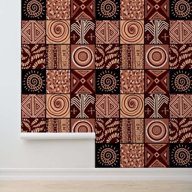 Papel Pintado temática de estilo africano (Solicitud)