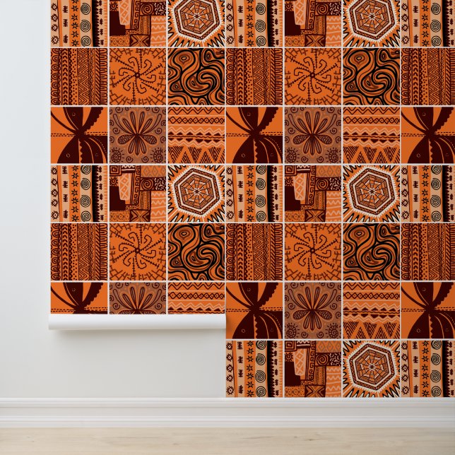 Papel Pintado temática de estilo africano (Solicitud)