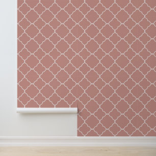 Papel Pintado Terracota Cuatrofoils Moderna y con Estilo