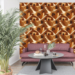 Papel Pintado Terracotta Ascension™ Luxury Airbnb