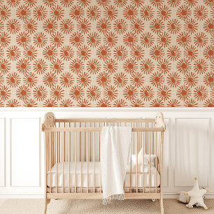 Papel Pintado Terracotta Sunburst Boho