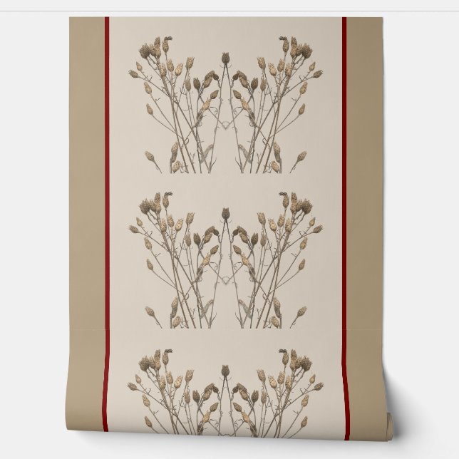 Papel Pintado Tesoros texturales de invierno (C) en un (Desenrollar)