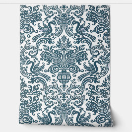 Papel Pintado textil vintage floral