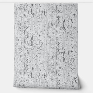 Papel Pintado Textura Crujiente Blanca
