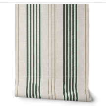 Textura de lino con raya de cosquilleo verde moder