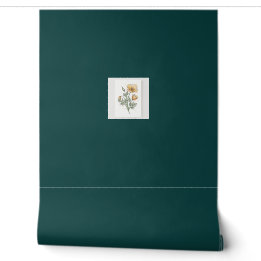 Papel pintado texturizado de ilustración botánica