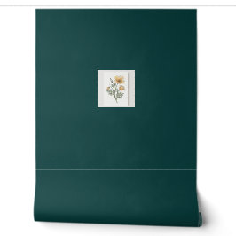 Papel pintado texturizado de ilustración botánica