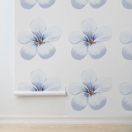 Papel Pintado Texturizado de Pradera de Flores Sil